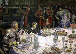 Miguel Collection: Dinner at the home of the Dukes (part 2, chapter 21) episode of Don Quixote, Miguel