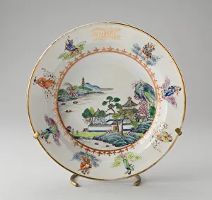 Taoism Prints: Dinner Plate, 1796 / 1810. Creator: Unknown