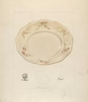Joseph Sudek Collection: Dinner Plate, c. 1937. Creator: Joseph Sudek