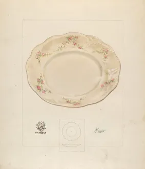 Sudek Joseph Collection: Dinner Plate, c. 1937. Creator: Joseph Sudek