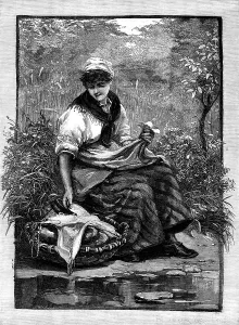 Division Of Labour Prints: Dinner Time: Waiting for the Reapers, 1881. Creator: William James Palmer