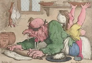 Breast Gallery: Dinners Drest in the Neatest Manner, October 1811. October 1811