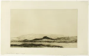 Dy Cameron Prints: Dinnet Moor, 1912. Creator: David Young Cameron