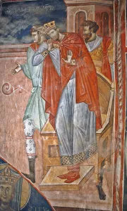 Diocletian Prints: Diocletian, 14th century. Artist: Master Gerasime (active 14th century)