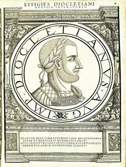 1559 Prints: Diocletianus (245 - 311 AD), 1559