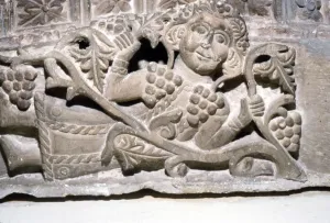 Dionysos, Limestone relief, Ahnassia El-Medina, Beni-Souef, 3rd Century Dionysos, Limestone relief, Ahnassia El-Medina, Beni-Souef, 3rd Century
