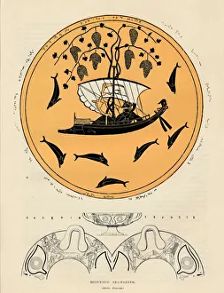 Dionysus Prints: Dionysus Sea-faring, (Berlin Museum), 1886