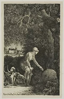 The Diplomat and the Anthill, Illustration for Fables and Tales by Hippolyte de