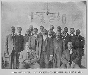 Businessmen Prints: Directors of the New Rochelle Co-operative Business League; [Samuel G