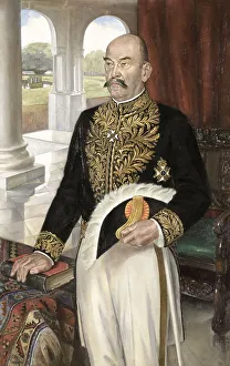 Bicorne Prints: Dirk Fock, Governor-General, 1925. Creator: Jan Frank