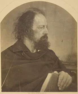 1st Baron Tennyson Gallery: The Dirty Monk, Alfred Tennyson, 1865. Creator: Julia Margaret Cameron