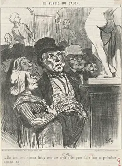 Surprise Prints: Dis donc, not homme, faut-y avoir une drole d'idee... 1852