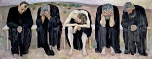 Images Dated 3rd August 2018: The Disappointed Souls (Les mes decues), 1892