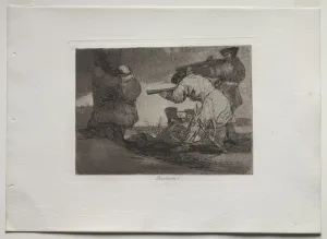 And Engraving Prints: Disasters of War: Barbarians!, 1810-1820. Creator: Francisco de Goya (Spanish, 1746-1828)