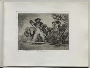 And Drypoint Prints: Disasters of War: Thats Tough, 1810-1820. Creator: Francisco de Goya (Spanish, 1746-1828)