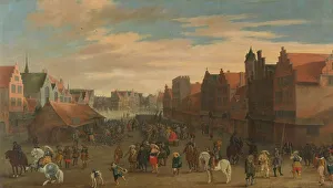 Orange Maurice Prince Of Prints: The Disbanding of the Waardgelders (Mercenaries in the Pay of the Town Government) by