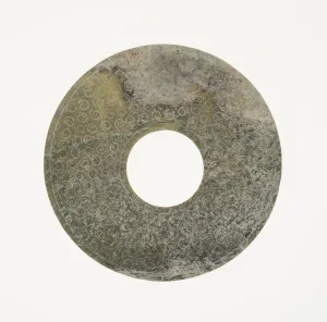 Disc (bi), Eastern Zhou period or Western Han dynasty, 3rd / 2nd century B. C