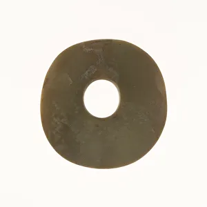 Disc (bi), Neolithic period, 4th / 3rd millennium B. C. Creator: Unknown