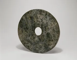 Jadejade Prints: Disc (bi), Neolithic period, Liangzhu culture, c. 3000 / 2000 B. C. Creator: Unknown