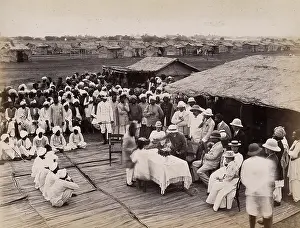 Quarantine Prints: Discharged hospital patients after bubonic plague outbreak