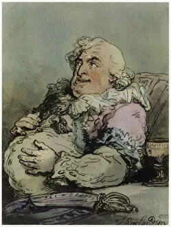 Boston Public Library Gallery: Discomforts of an Epicure, 1787. Creator: Thomas Rowlandson