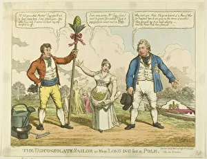 Prince William Henry Prints: The Disconsolate Sailor, 1811. Creator: Charles Williams