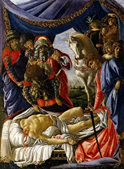 Sandro 1445 1510 Gallery: The Discovery of the Body of Holofernes, 1470-1472