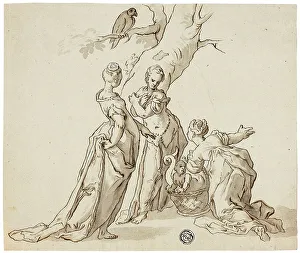 Erichthonius Prints: Discovery of Erichthonius, n.d. Creator: Unknown