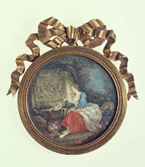 Jacques Charlier Prints: The discreet messenger, c1780. Creator: Ecole Francaise