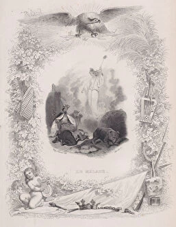 Beranger Pierre Jean De Gallery: The Diseased, from The Songs of Béranger, 1829. Creators: Melchior Péronard