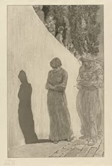 Ashamed Gallery: Disgrace (Schande): pl. 9, 1878. Creator: Max Klinger