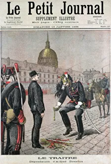 Injustice Prints: Disgracing of Albert Dreyfus, 1895