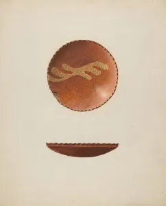 Dish, c. 1940. Creator: Isadore Goldberg