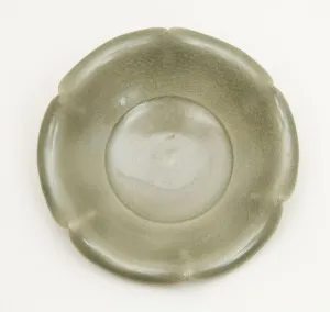 Northern Song Prints: Dish with Inverted Petal-Lobed Rim, Northern Song dynasty (960-1127). Creator: Unknown