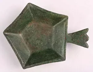 Cast Gallery: Dish, Iran, 11th-12th century. Creator: Unknown