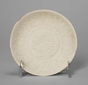Mold Collection: Dish with Lotus Flower and Petals, Song dynasty (960-1279). Creator: Unknown