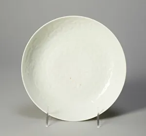 Impressing Prints: Dish with Phoenix and Stylized Flowers, Ming dynasty (1368-1644), Yongle mark and period