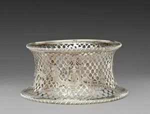 Silverware Collection: Dish Ring, Dublin, 1772. Creator: Charles Townsend