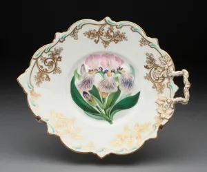 Spode Pottery Porcelain Factory Prints: Dish, Stoke on Trent, c. 1825. Creator: Spode Ceramic Works