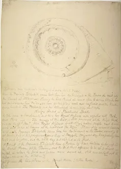 Food And Drink Prints: Dish thought to have been used by Princess Elizabeth in 1554, 1830
