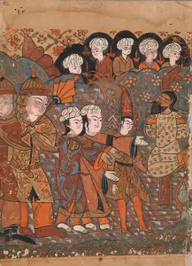 Executing Prints: The Dishonest Goldsmith is Hanged, Folio from a Kalila wa Dimna, 18th century