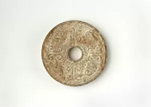 Jewelry And Ornament Gallery: Disk (bi), Western Han dynasty, 206 BCE-9 CE. Creator: Unknown