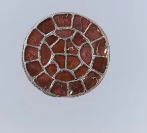 Disk Brooch, Frankish, second half 6th century. Creator: Unknown Disk Brooch, Frankish, second half 6th century. Creator: Unknown