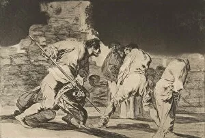 Folly Gallery: Disparates (Los Proverbios), ca. 1816-23 (published 1864). Creator: Francisco Goya