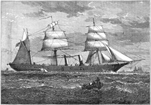 Dispatch vessel HMS Iris, c1880