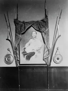 King Chulalongkorn Prints: Display with portrait of a man