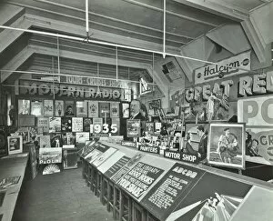 Deptford Gallery: Display of posters at a training centre, Deptford, London, 1935