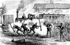 Portuguese Prints: The Dispute with Portugal: seizure of the Delagoa Bay Railway by the Portuguese
