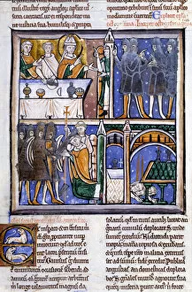 The dispute of Thomas a Becket and Henry II, 1170 (c1180)