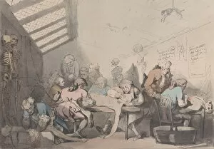 Dissection Gallery: The Dissecting Room, ca. 1838. Creator: T. C. Wilson